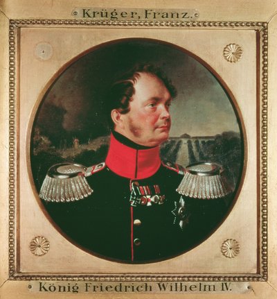 Friedrich Wilhelm IV, c.1850 da Franz Krüger